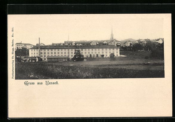 Cartes postales: AK Uznach, Teilansicht der Ortschaft – D'occasion à Berlin par bartko-reher
