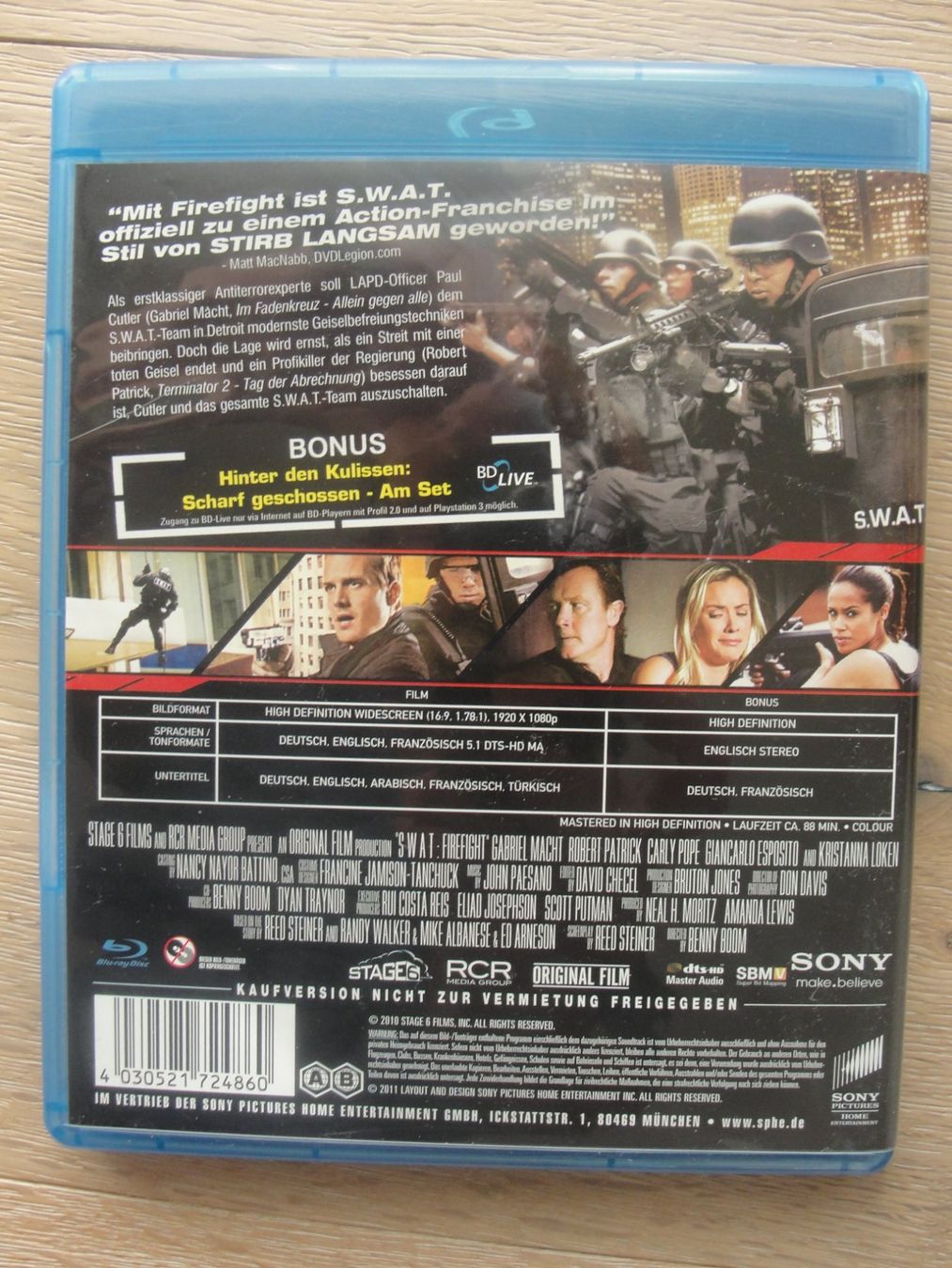 Tutti i DVDs: Blueray nur 2x gespielt – Nuovo (secondo la descrizione) da Sirnach venduto da Myrob 2
