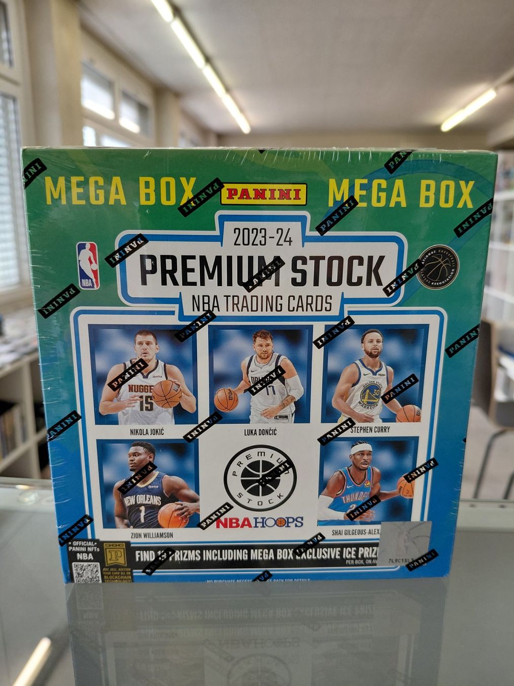 Nba Carte collezionabili: 2023/24 NBA Premium Stock Mega Box – Nuovo e nell'imballaggio originale da Uezwil venduto da -Retrogames-