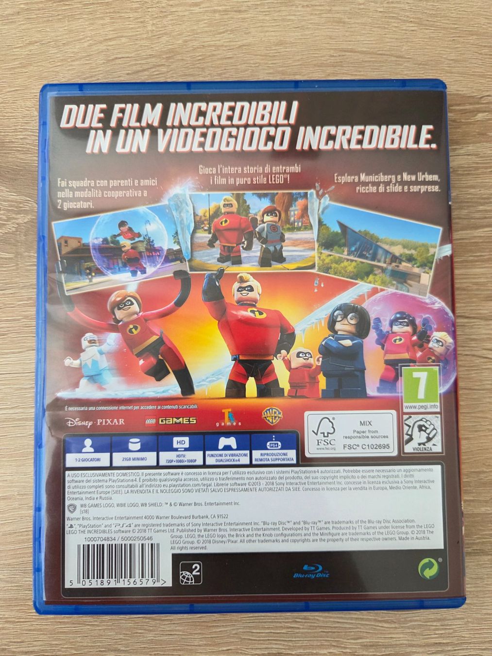 Giochi: LEGO The Incredibles (Multilanguage) - PS4 – Usato da Carouge GE venduto da Gasco 1