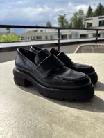 Schwarze Kennel & Schmenger Leder Loafers, Grösse 38
