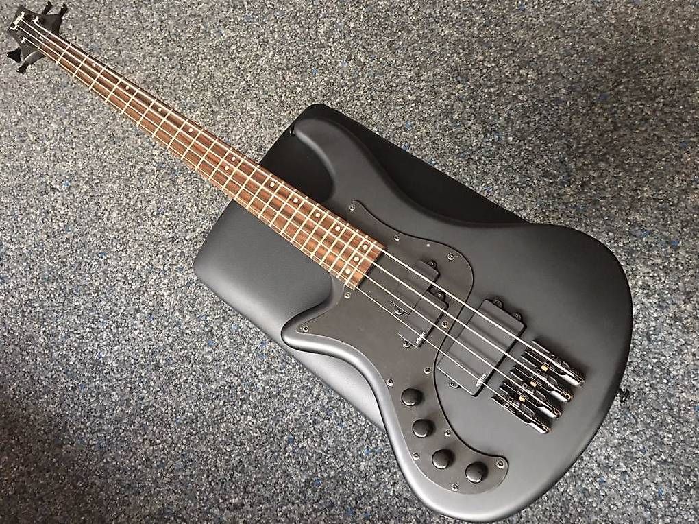 Strumenti musicali: Electrical bass Left Handed Schecter Stiletto Stealth – Usato da Morges venduto da GvnMusic 4