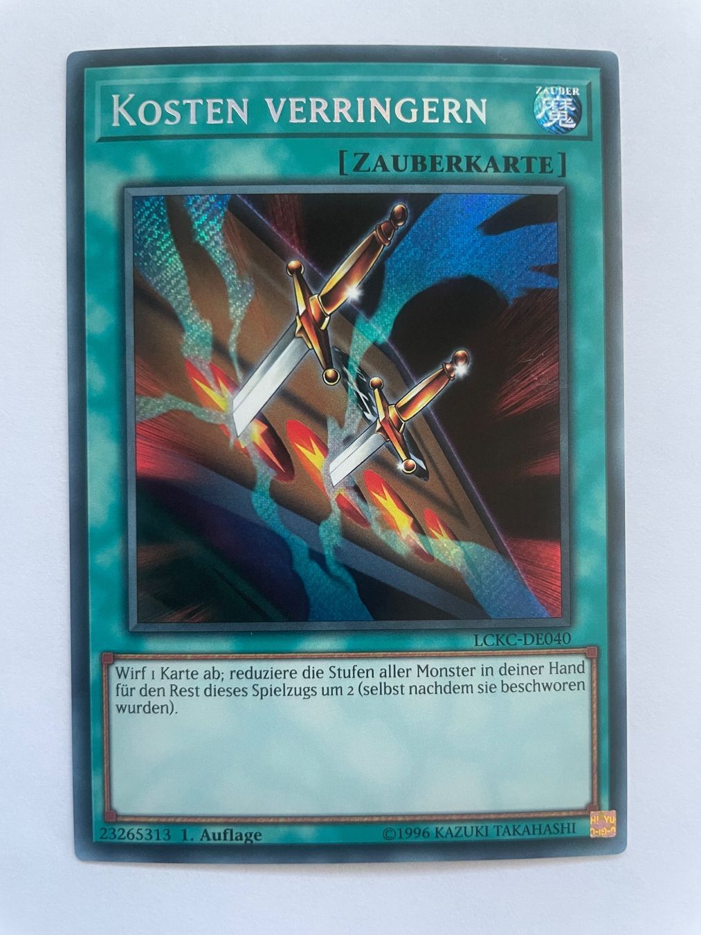 Yugioh Carte collezionabili: YuGiOh Kosten verringern | SCR – Usato da Altstätten SG venduto da ChangeMaker 1