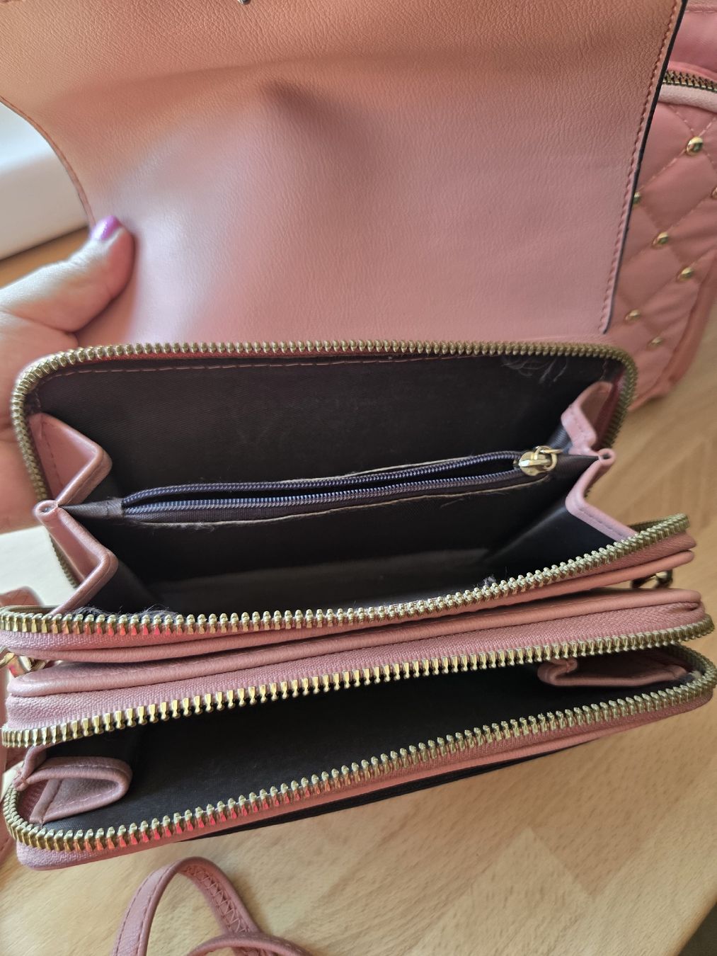 Rucksäcke: 🎒Pink Backpack + Free Sling Bag – Gebraucht aus Winterthur von Maricels_Boutique 3
