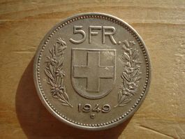 (S) 5 Franken 1949