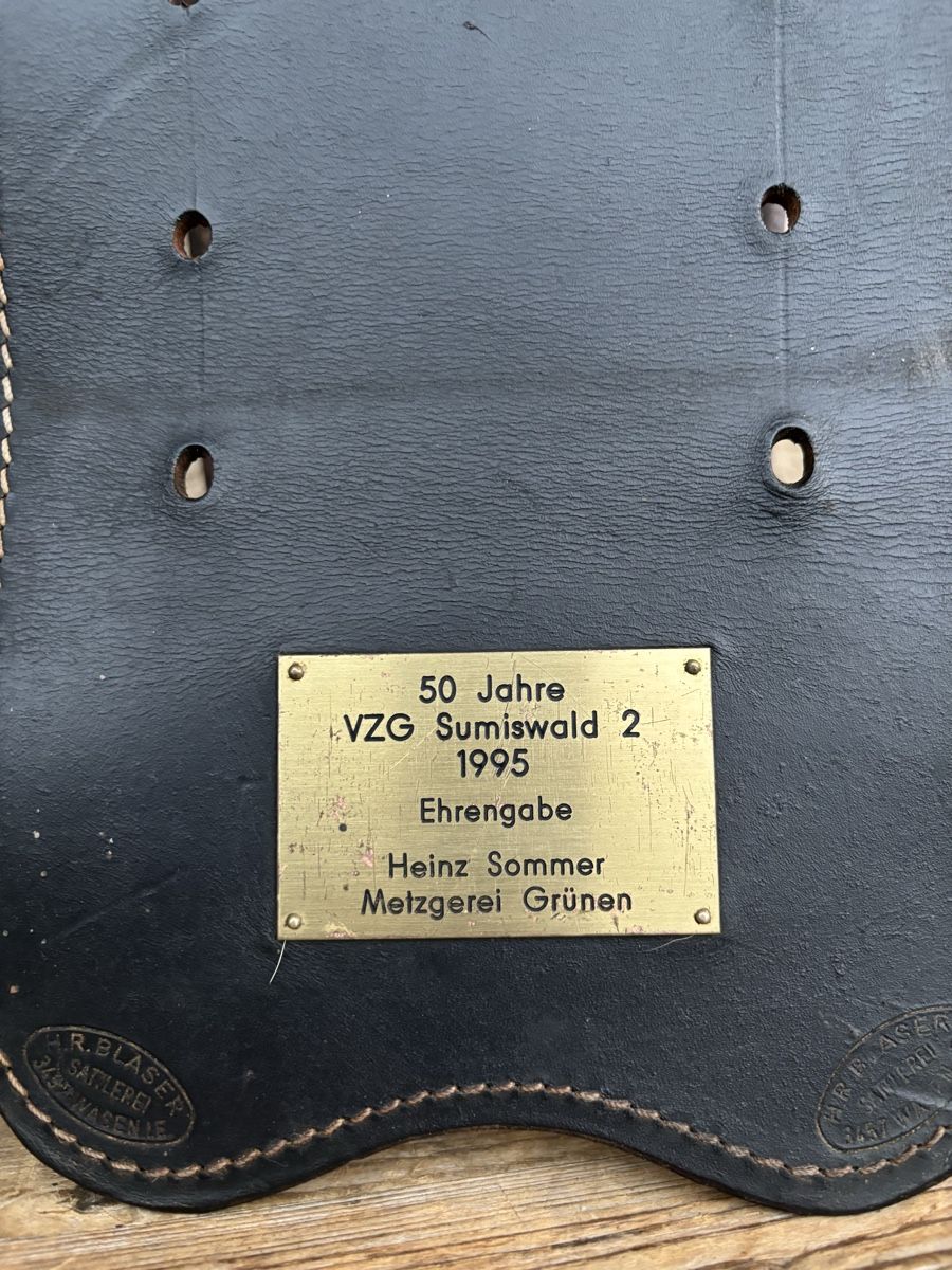 Campanacci mucche: Treichelriemen 1995. – Usato da Schangnau venduto da Roseggli82 2