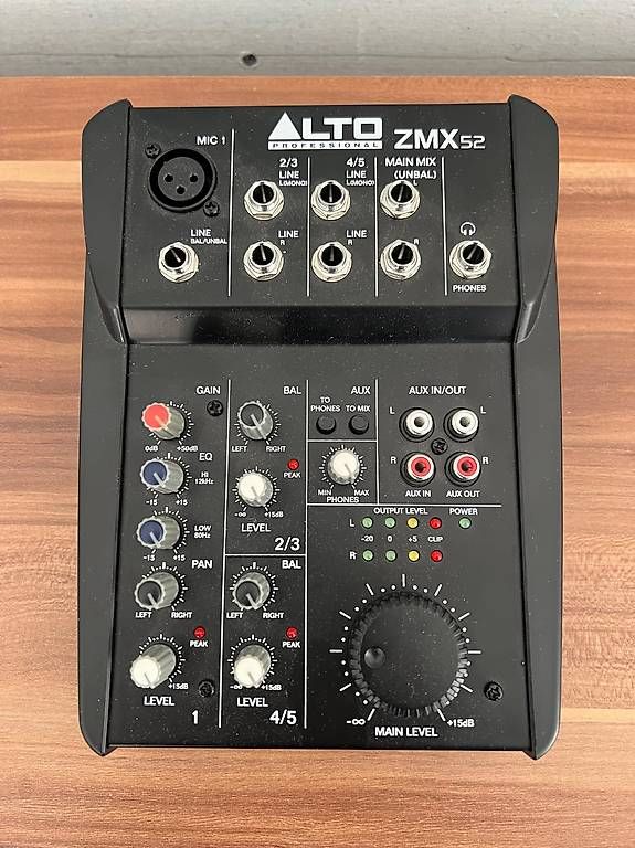 Console di mixaggio: Mixer ALTO ZMX – Usato da Engelberg venduto da Kale5