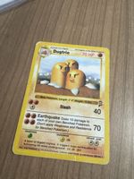 Pokémon Karte Dugtrio 19/102 Base Set gebrauchter Zustand