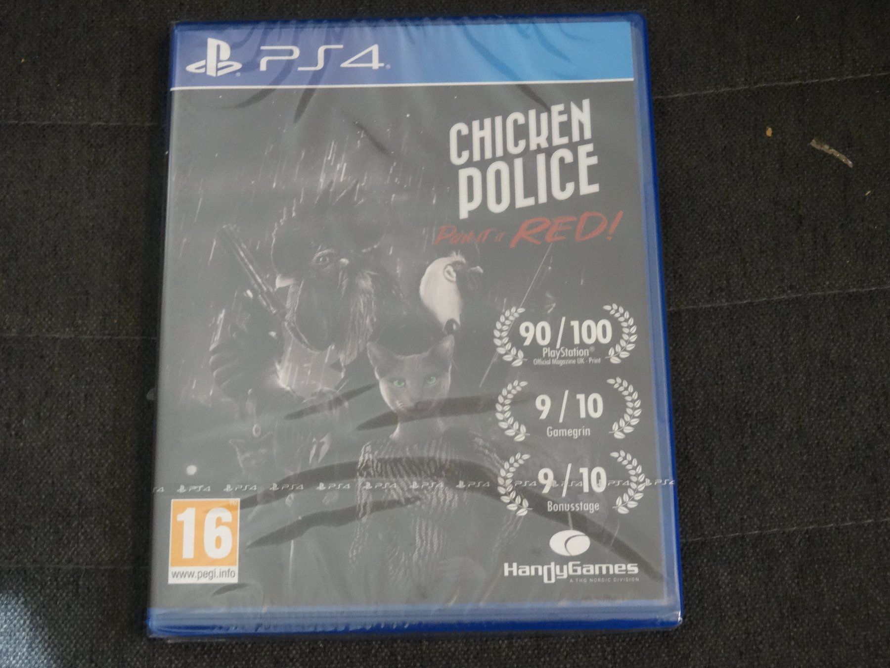 Giochi: Chicken Police - Point it Red PS4 NEUWARE – Nuovo e nell'imballaggio originale da Olten venduto da Disc-Ausverkauf