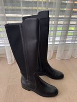 Stiefel schwarz Leder Grösse 37 neu