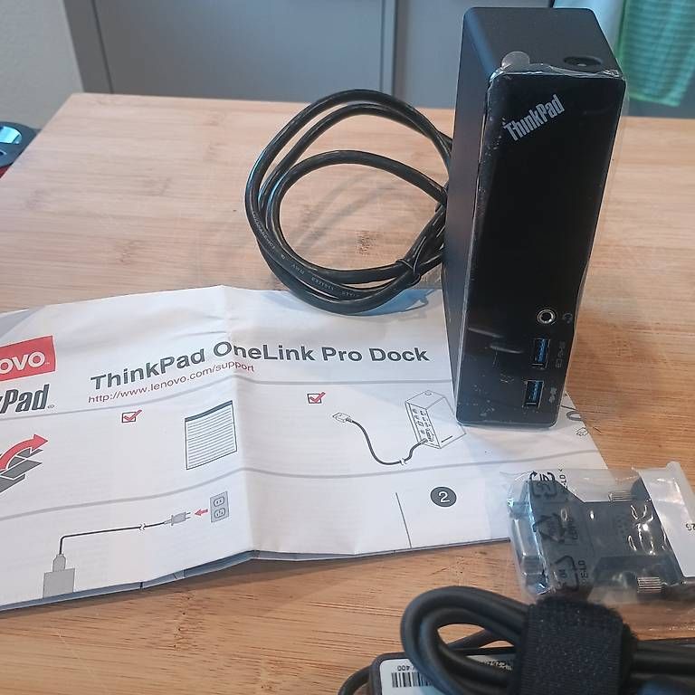 Lenovo Docking station: Lenovo ThinkPad OneLink Pro Dock - originalverpackt – Nuovo e nell'imballaggio originale da Arlesheim venduto da rombe 1