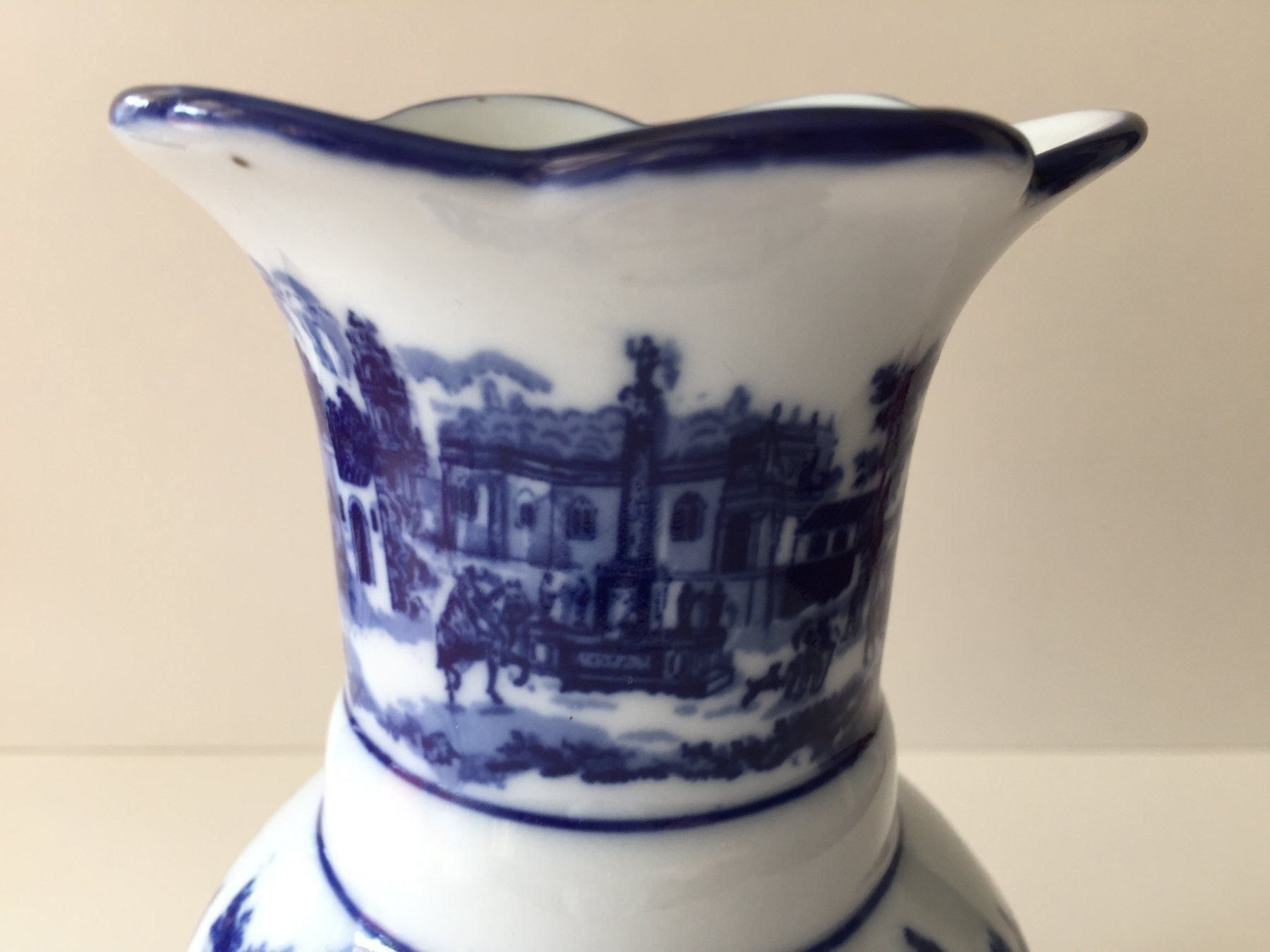 Vasi & Recipienti: Vase (style Victoria ware) – Usato da Cossonay-Ville venduto da Les_1001_perles 4