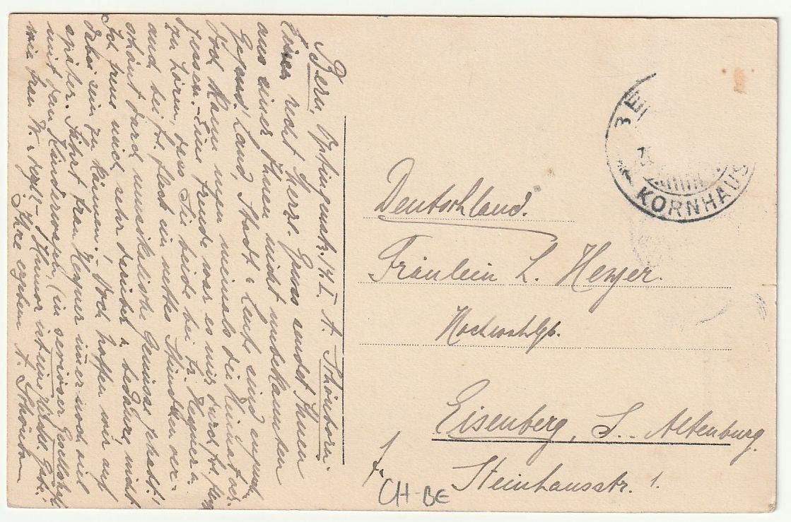 Cartoline postali: Foto-AK Bern Marktgasse animiert, ca 1910 – Usato da Fislisbach venduto da Zigzag12 1