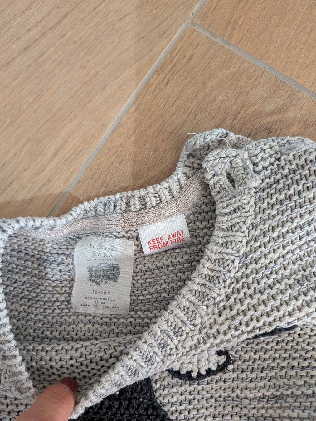 Zara Pullover & Sweatshirts: Zara Strick Pullover Grösse 86 – Gebraucht aus Eschenbach SG von SanFranciscoCalifornia 1