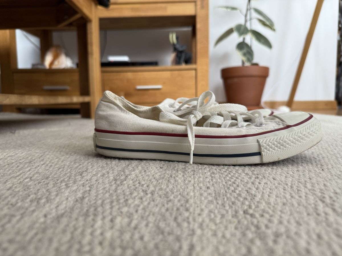 Converse Herrenschuhe: Converse in Weiss :) – Gebraucht aus Meilen von TK_ 1