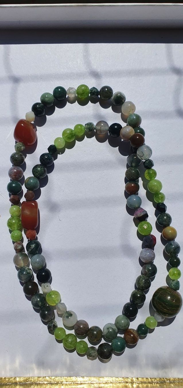 Catenine: Peridot mit Agate – Nuovo (secondo la descrizione) da Benglen venduto da Meercat3 1