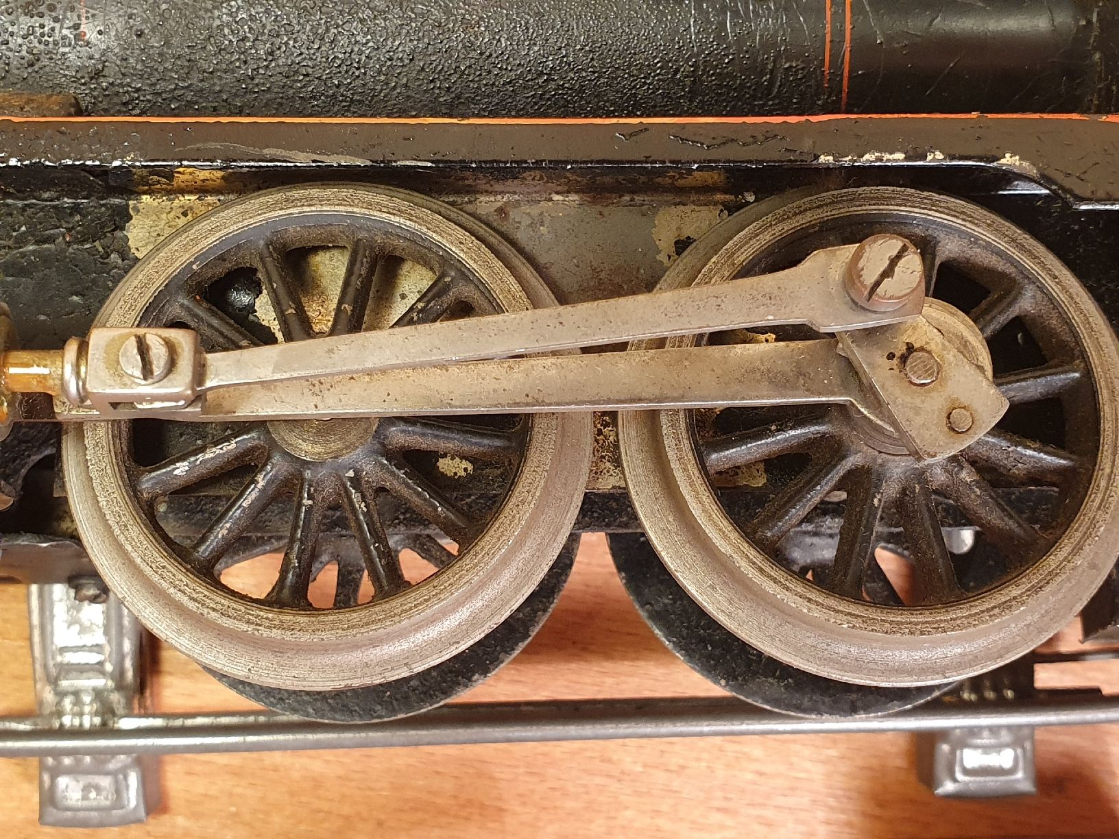 Bing Modellini di ferrovie: Antike Bing Echt-Dampflok in Spur 0 – Usato da Riehen venduto da Sandra184 8
