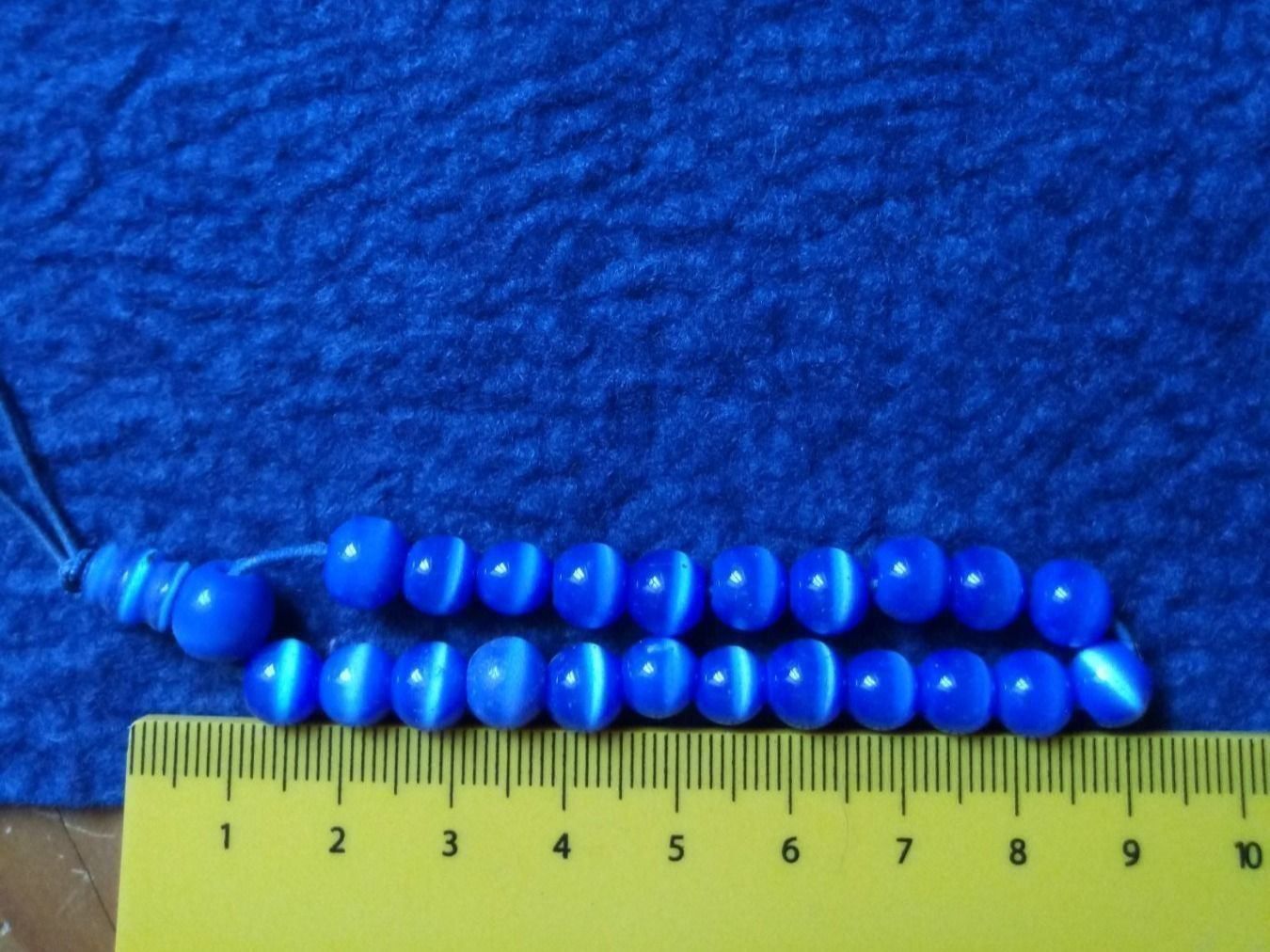 Bracelets: Modeschmuck Perlenarmband Blau – Neuf (Voir description) à Beckenried par Havacola 4