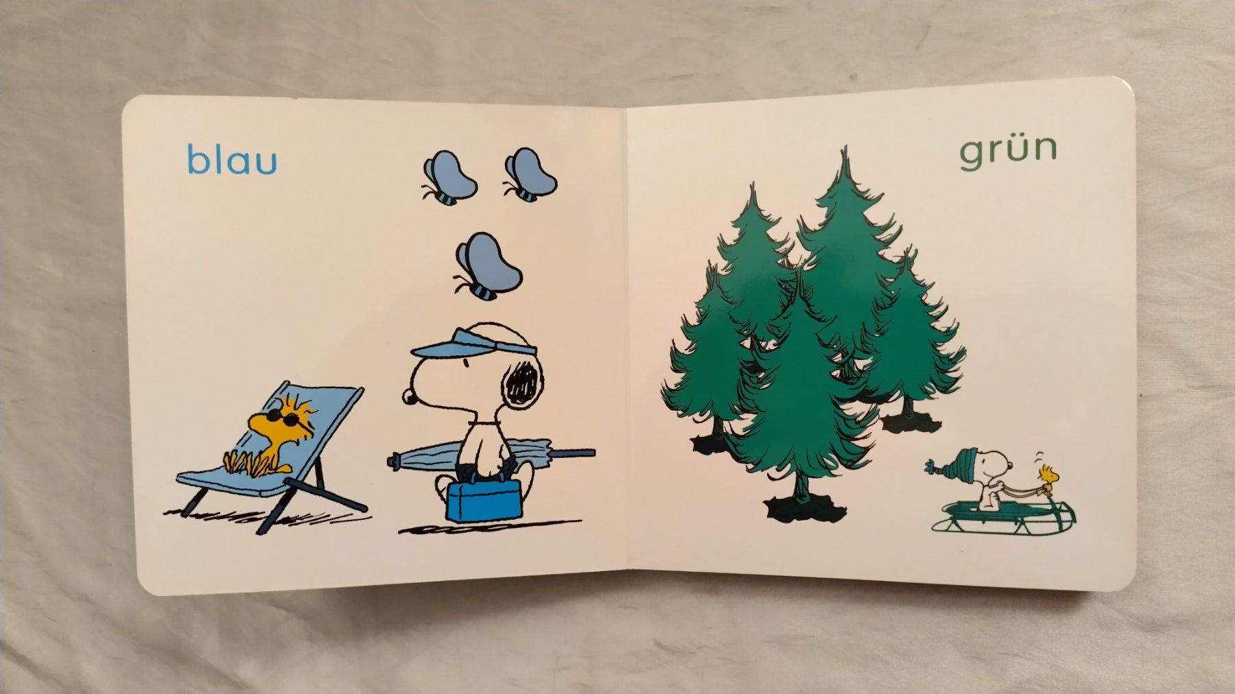 Libri: Peanuts / Snoopy - Buch der Farben / Bilderbuch kartoniert – Usato da Bellach venduto da JingleJerry 3