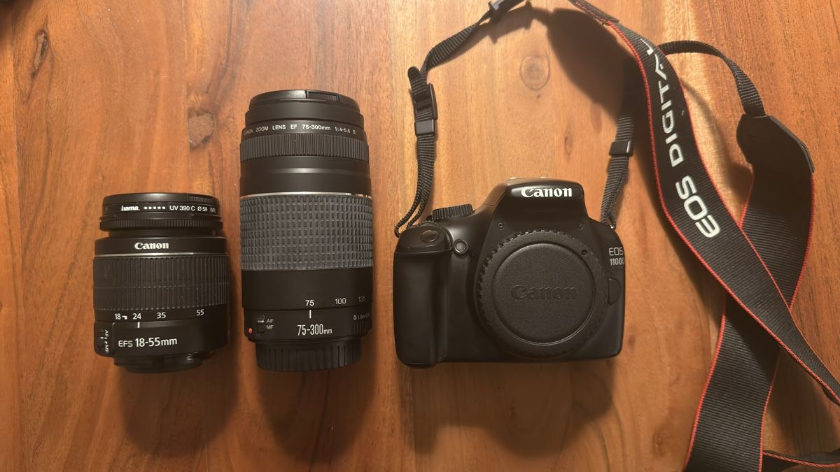 Canon Fotocamera: Canon EOS 1100D Set mit Zusatzobjektiv und Tasche – Usato da Bremgarten AG venduto da rad_n8jn