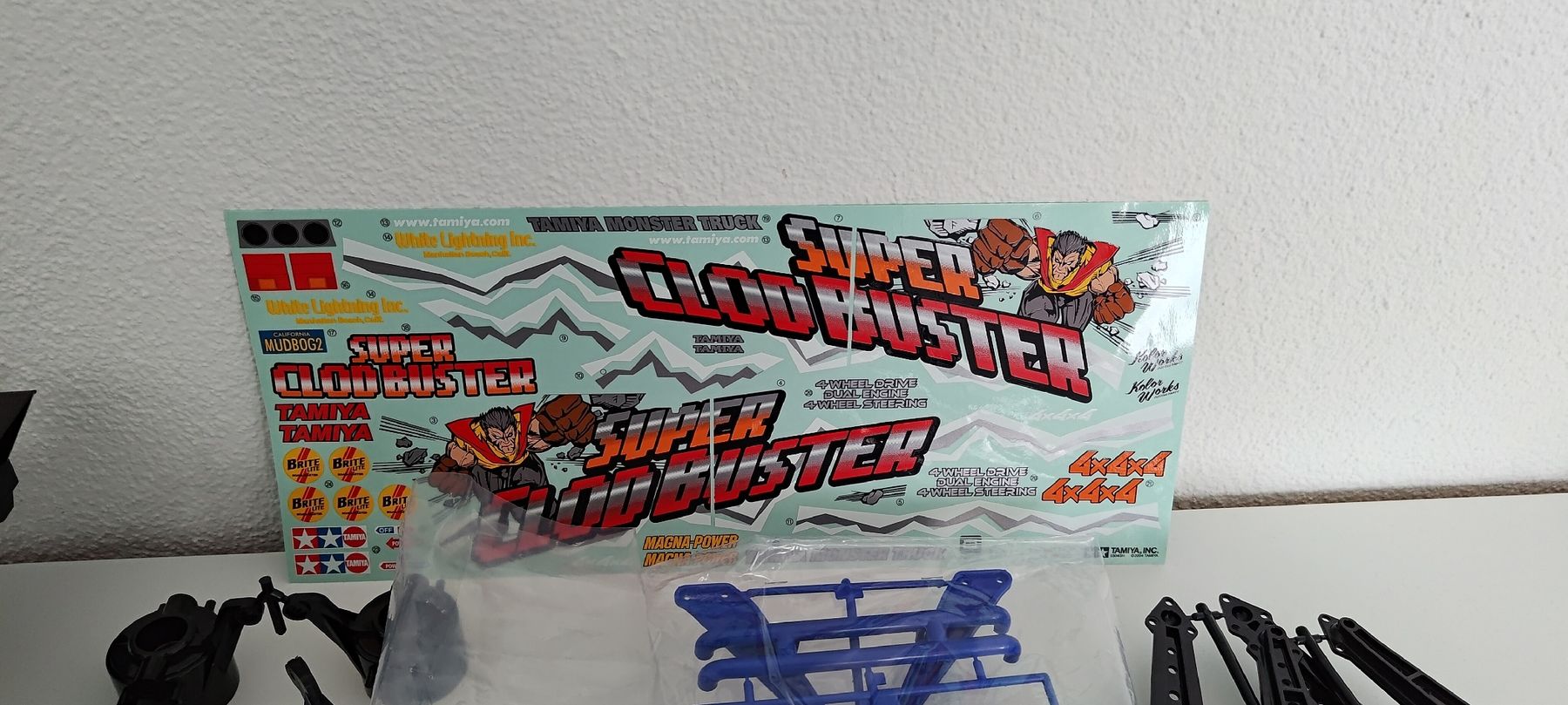 RC Modellbau: Tamiya Super Clod Buster Einzelteile!! – Neu (gemäss Beschreibung) aus Oberlunkhofen von CorsaOPC 1