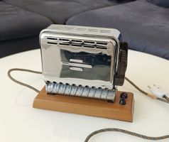 Vintage Toaster Jura Chrom Holz Retro Design, DEFEKT!