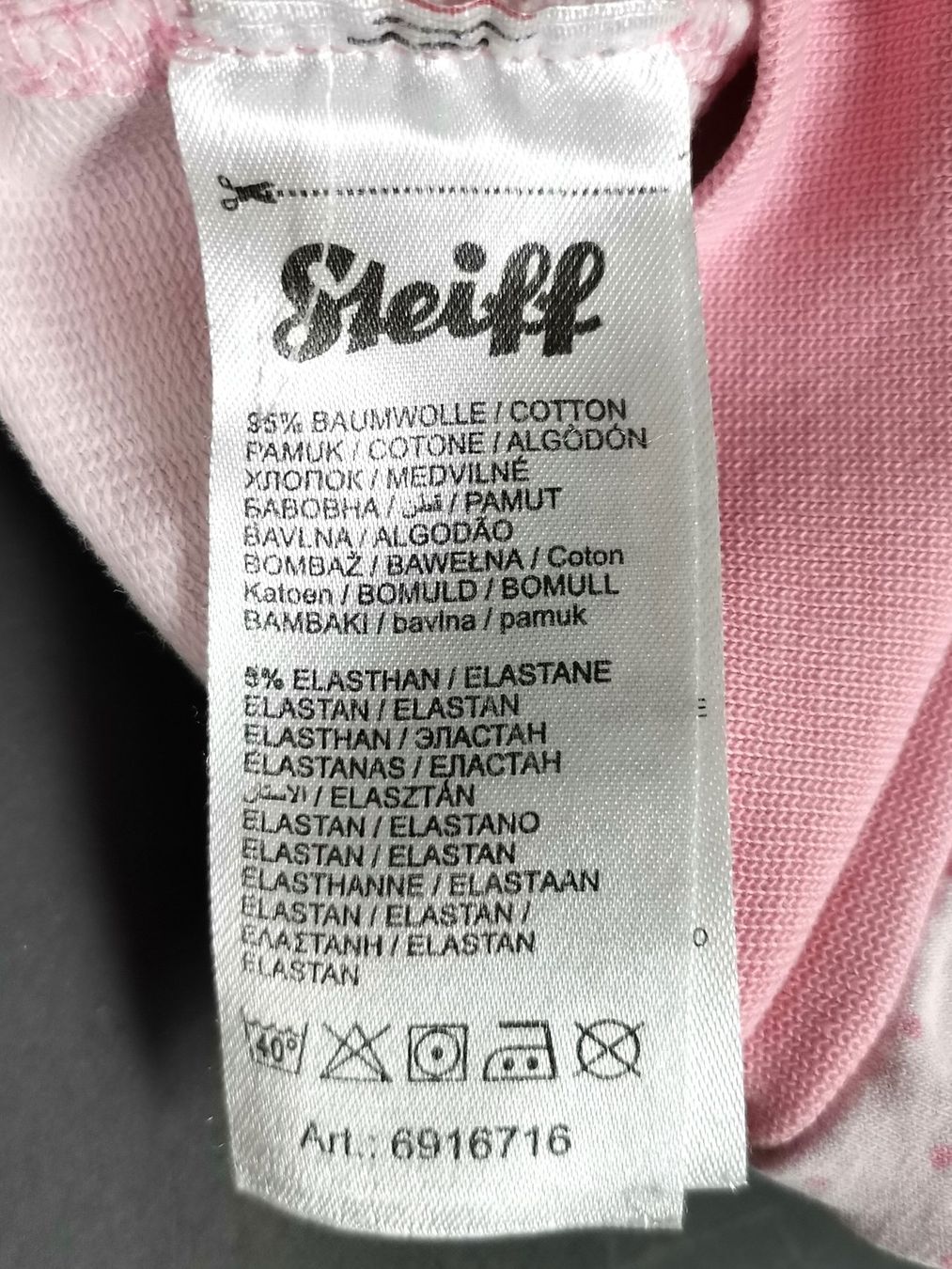 Calze & Collant: STEIFF LEGGINGS Rosa mit kleinen Punkten – Usato da Schaffhausen venduto da Restwert_SH 2