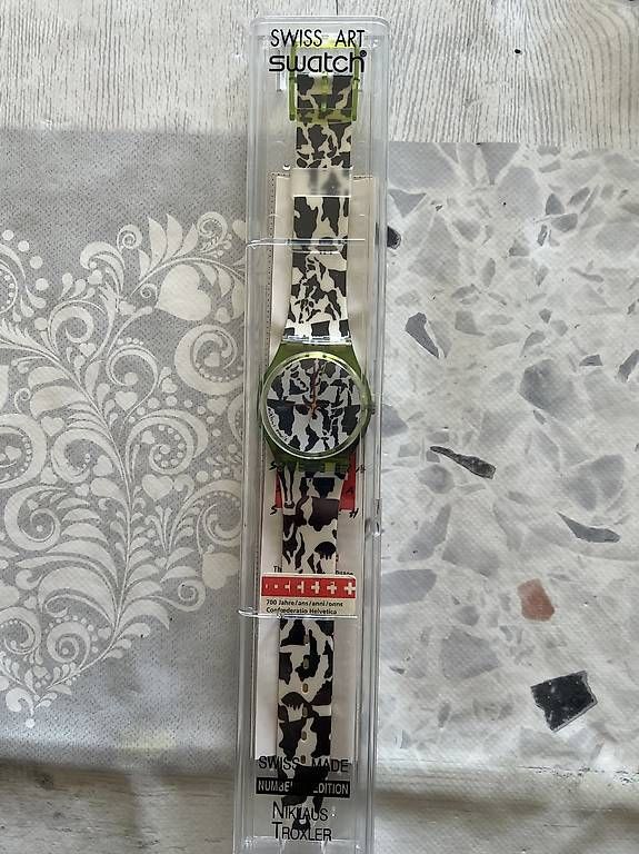 Orologi: Swatch Niklaus Troxel – Usato da Bellinzona venduto da Cry34