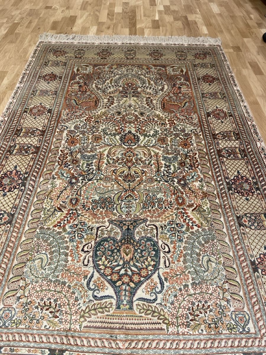 Tappeti: Top Zustand - Feiner Seidenteppich, 148x240 – Nuovo (secondo la descrizione) da Cham venduto da TicaMi 1