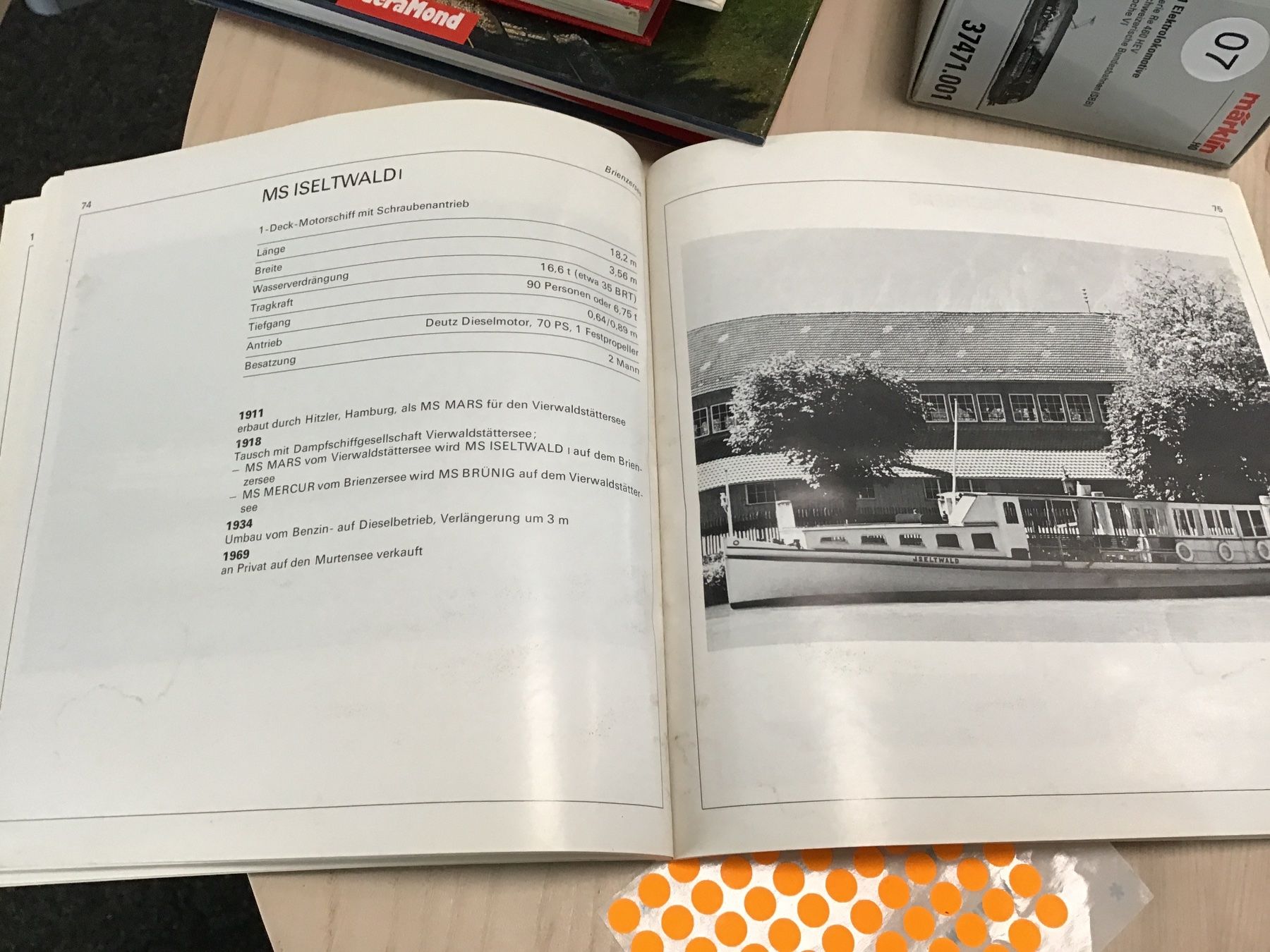 Libri: BUCH Flottenparade Thuner-/Brienzersee BIS – Usato da Männedorf venduto da Modelle-aller-Art 4