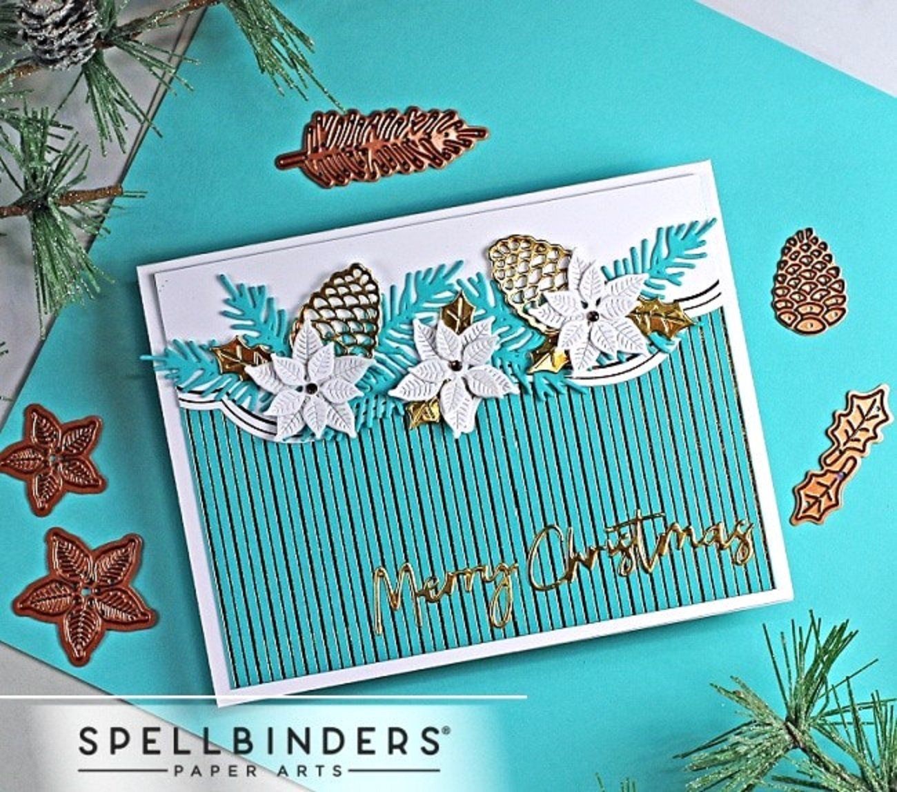 Sciablone: Spellbinders Hot Foil Plates  ** Pinstripe Bracket ** – Nuovo e nell'imballaggio originale da Rubigen venduto da rofi100 5