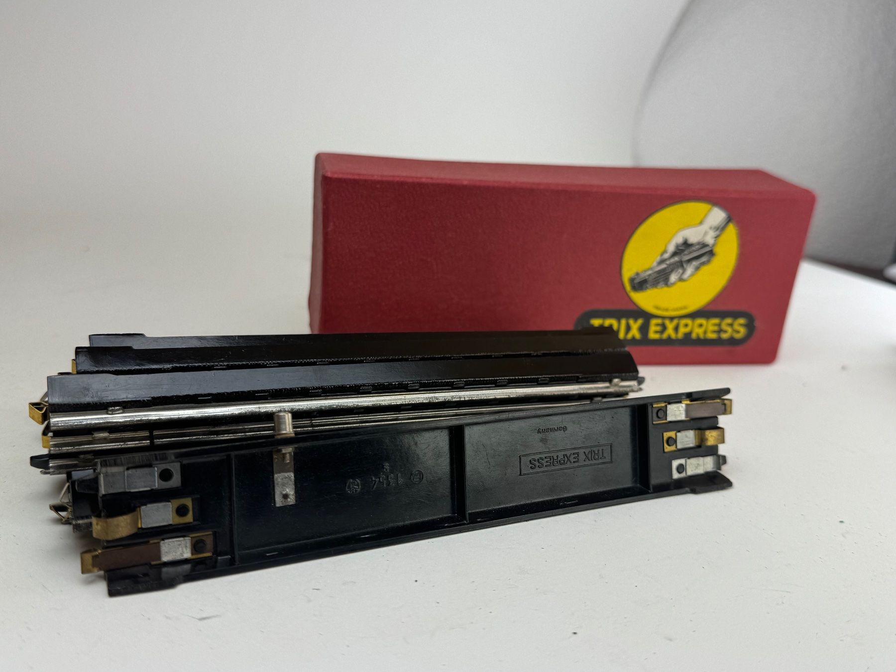 Modellini di ferrovie: EN- Trix Express Gleise gerade in OVP – Usato da Elm venduto da Wikmtz 2