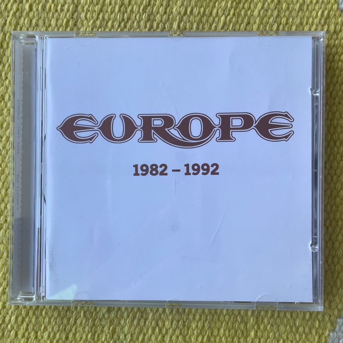 CD: EUROPE-EUROPE 1982-1992 – Usato da Rorschacherberg venduto da CD-Roli