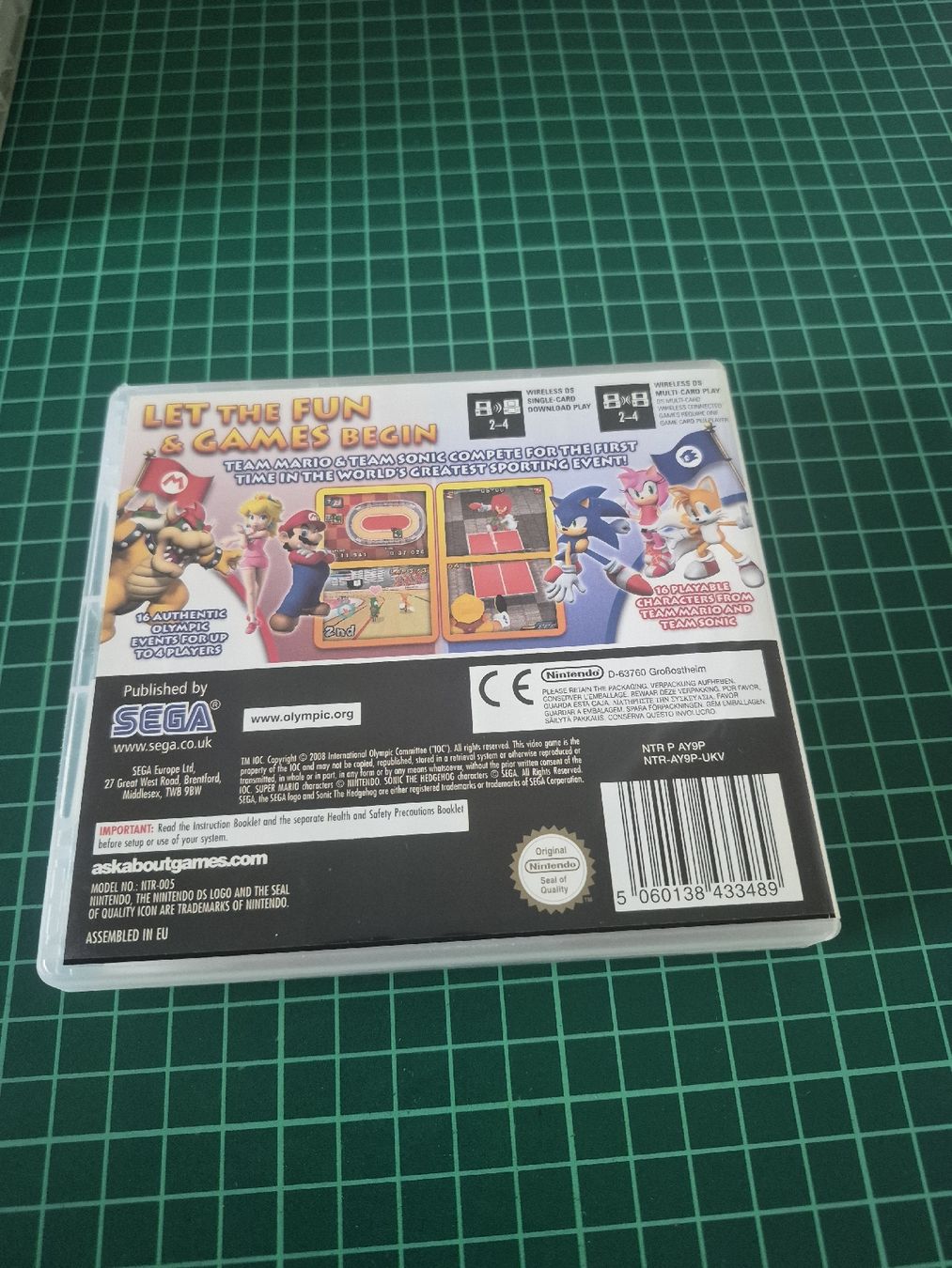 Nintendo Giochi: Mario & Sonic at the Olympic Games DS Game - NDS – Usato da Meyrin venduto da Retro-GZ 2