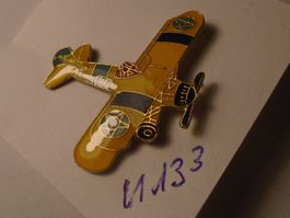 1 US Navy Doppeldecker Flugzeug Pin (U133)