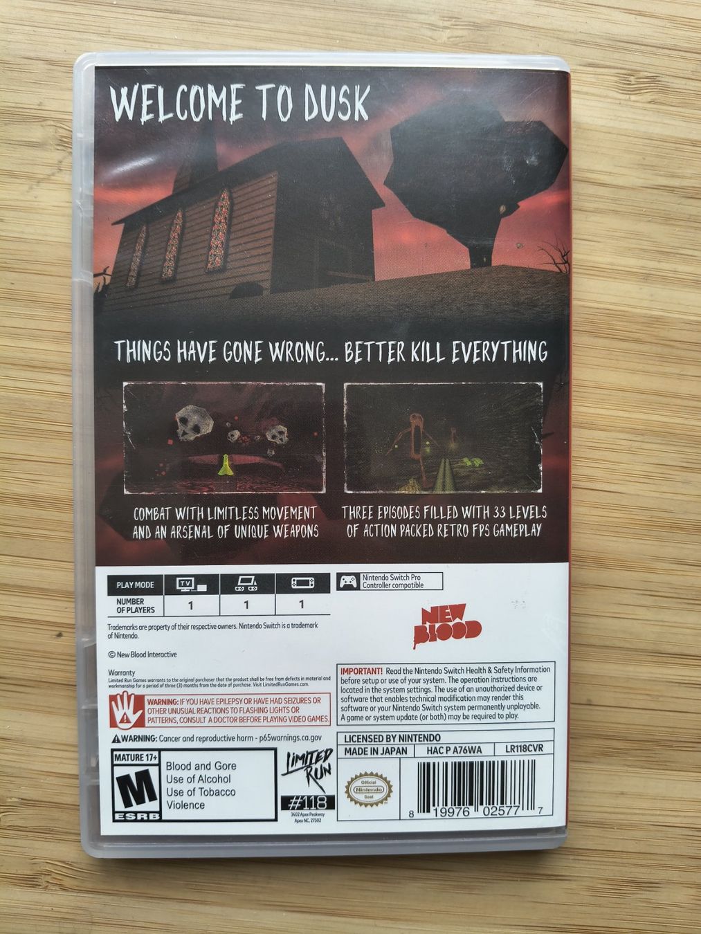 Giochi: Dusk (Switch) – Usato da Riedholz venduto da ste_96cd 1