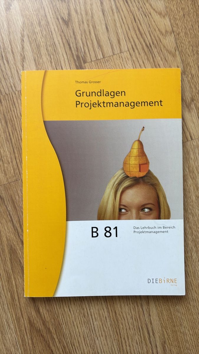 Libri: Lehrbuch Projektmanagement B81, Grosser – Usato da Glattbrugg venduto da nino_zh
