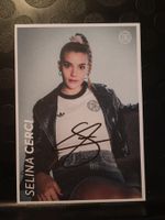 Selina Cerci - handsignierte DFB  Karte - 🇩🇪⚽