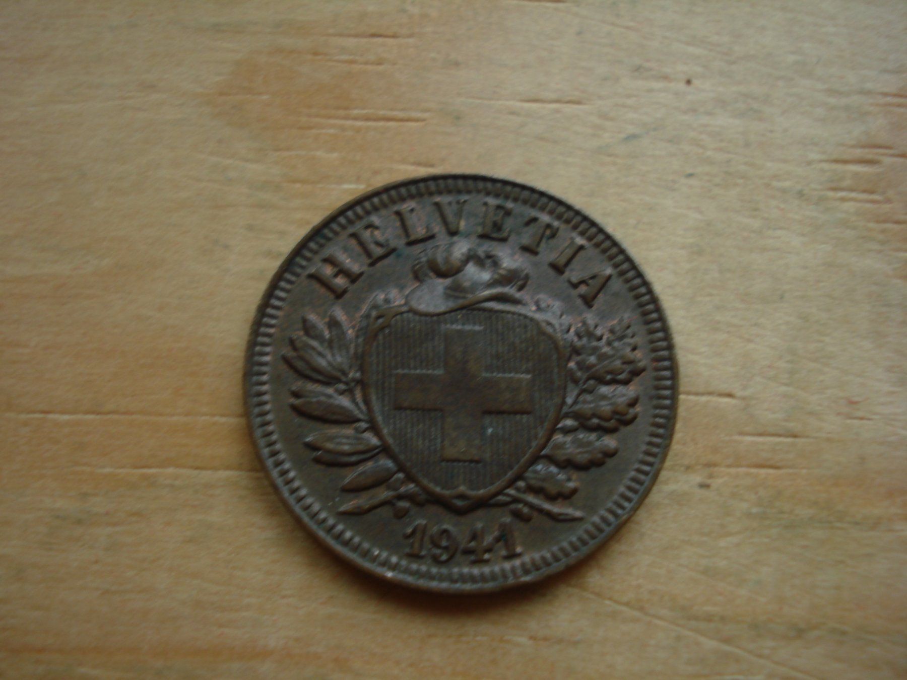 Tutti le monete: (S2) 2 Rappen 1941 – Usato da Erlach venduto da Net-Coins