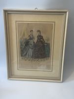 Le Petit Messager Modeblatt Paris 16.02.1869 gerahmt