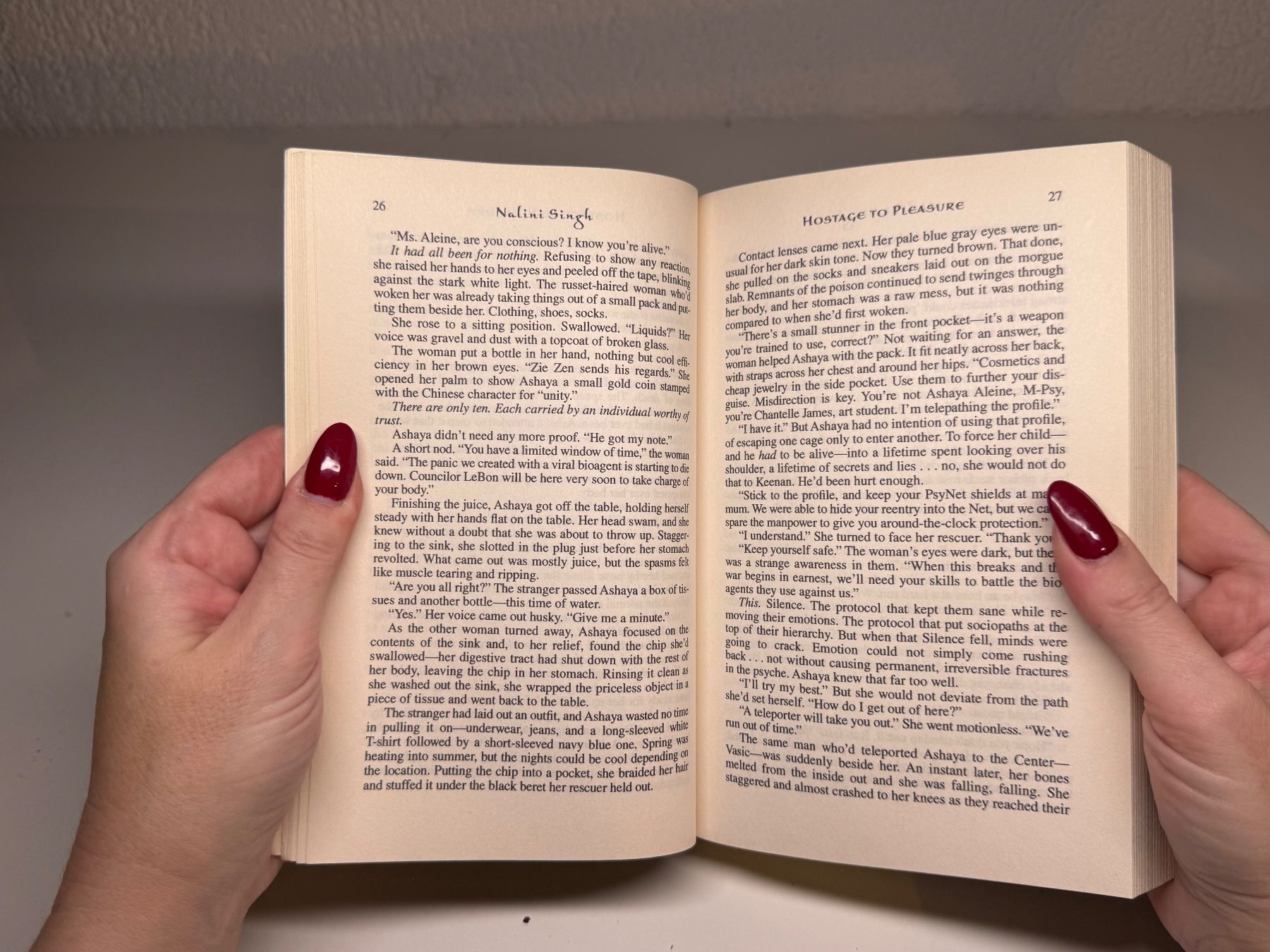 Bücher: NOVEL: Nalini Singh, Hostage to Pleasure – Gebraucht aus Grosswangen von English_books 4