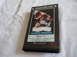 VHS 80s Erstausgabe - Equus Blinde Pferde - Richard Burton