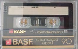 BASF 90 chromdioxid super II Kassette Stereo