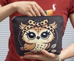 Nessesaire-Kosmetiktasche-Etui-Kulturbeutel-Eule