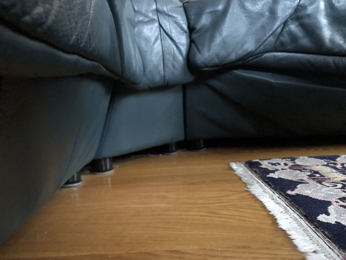 Divani: Echtleder Ecksofa dunkelgrün - gebraucht – Usato da Römerswil LU venduto da Icehead 3