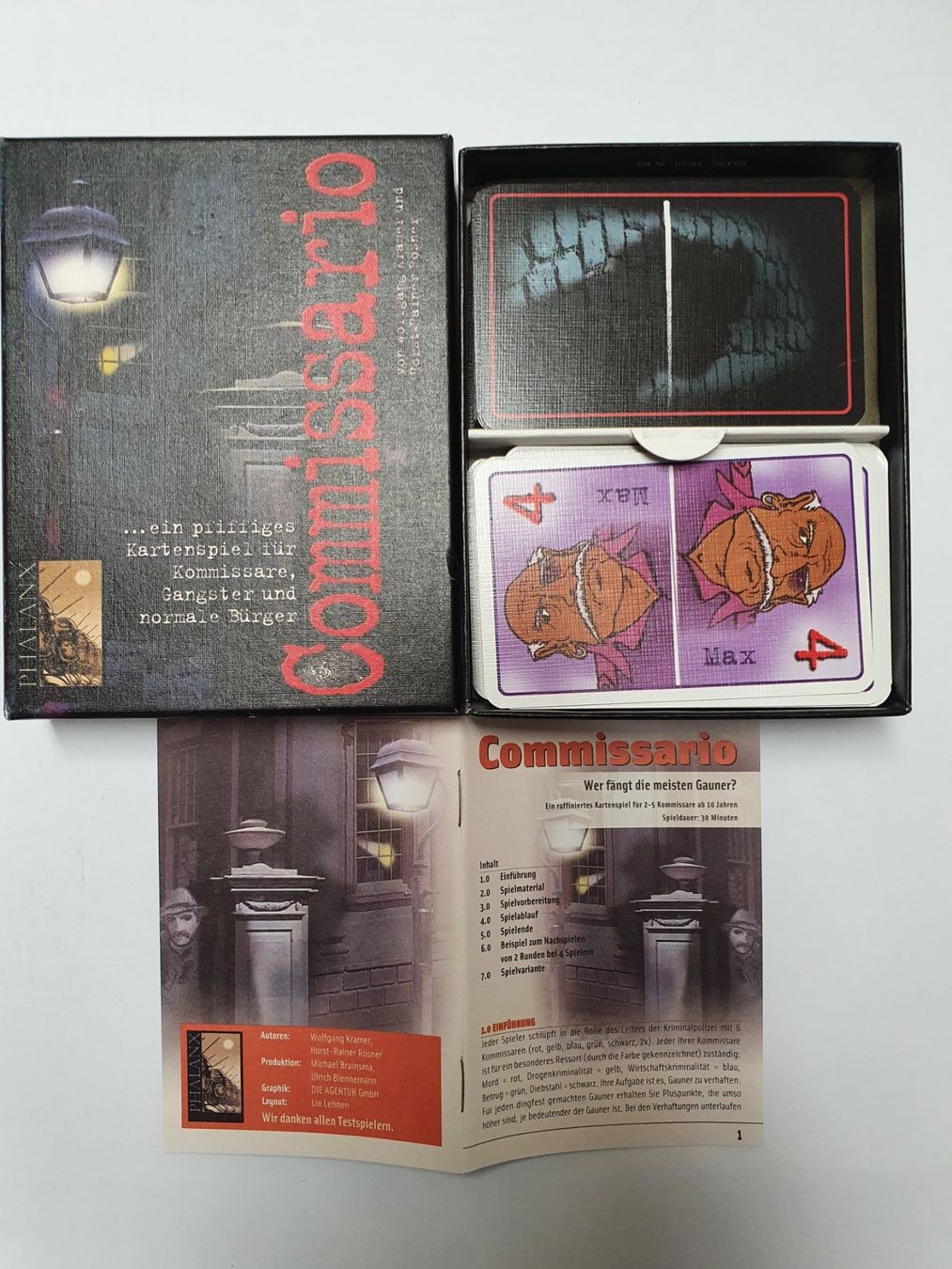Giochi: Commissario / Kartenspiel – Usato da Oberdorf BL venduto da BaldenEagle