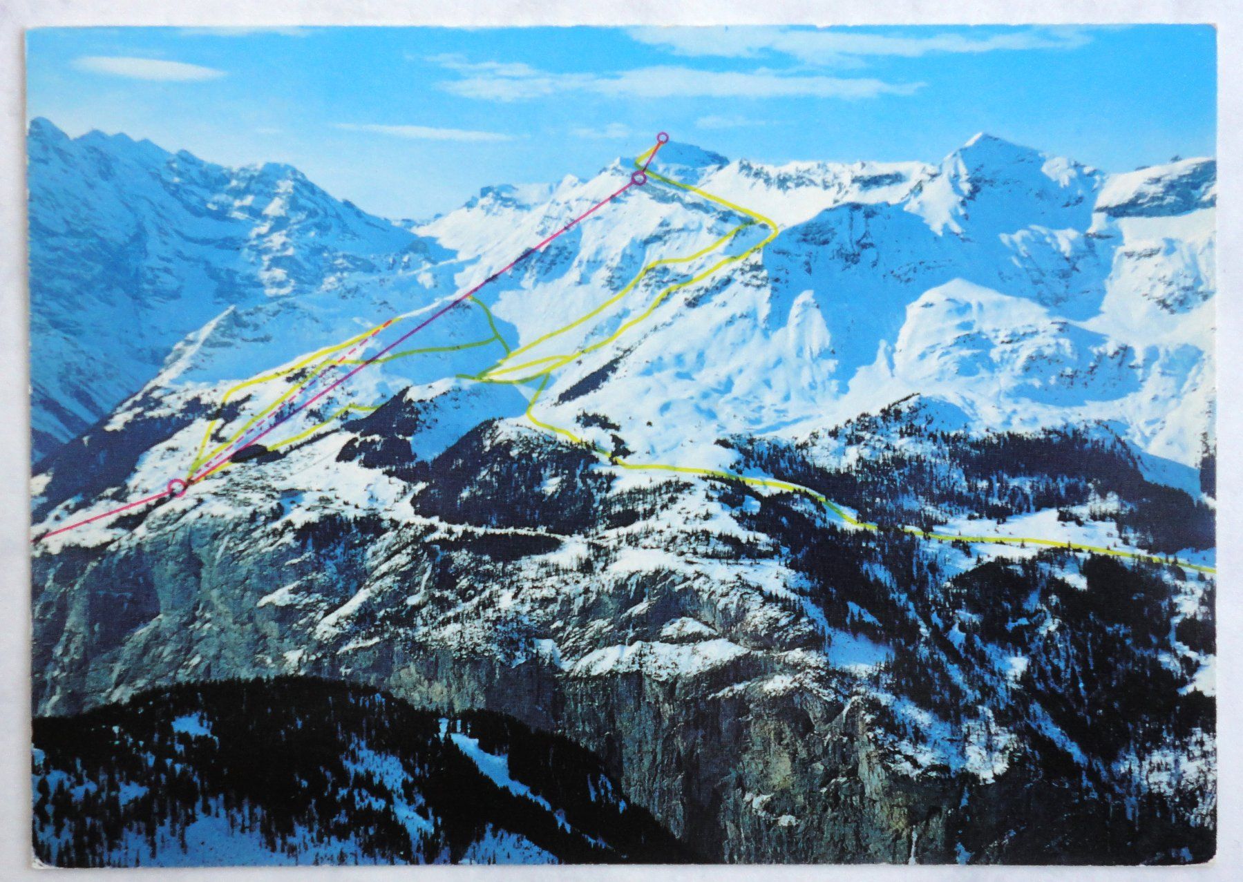 Ansichtskarten: Mürren – Gebraucht aus Fétigny von Billy2miny