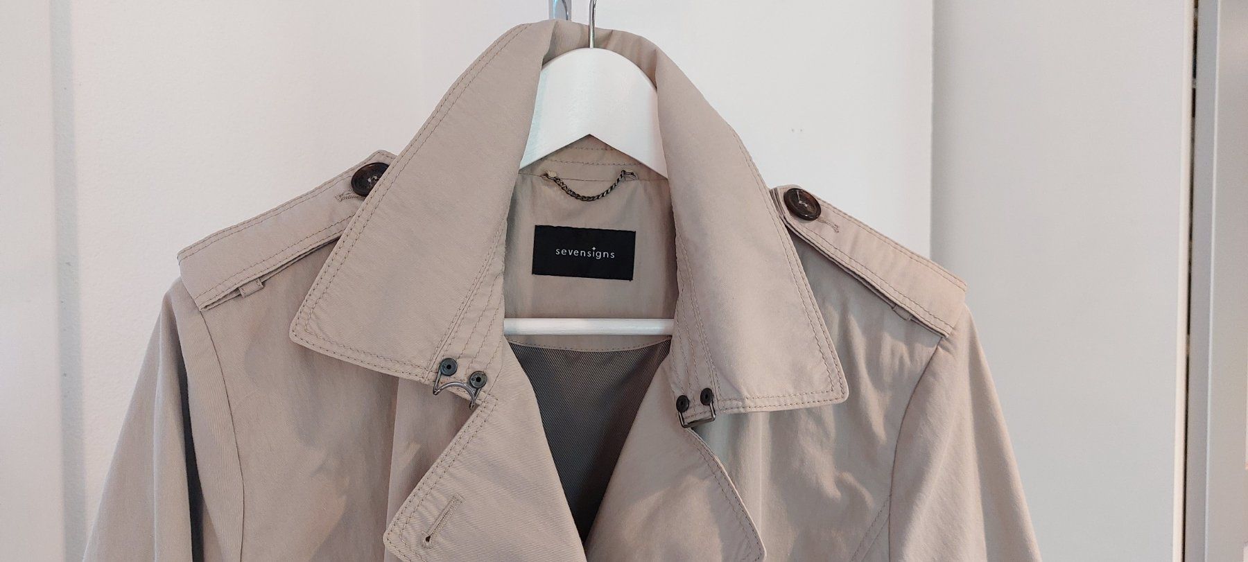 Giacche: Trenchcoat Sevensigns, Gr. 44 – Nuovo (secondo la descrizione) da Herbetswil venduto da Lipasto 2