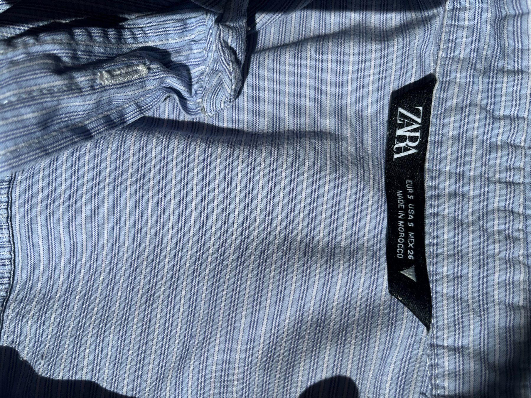 Zara Camicette: Zara blau gestreift Grösse S – Usato da Zürich venduto da Sakura888 4
