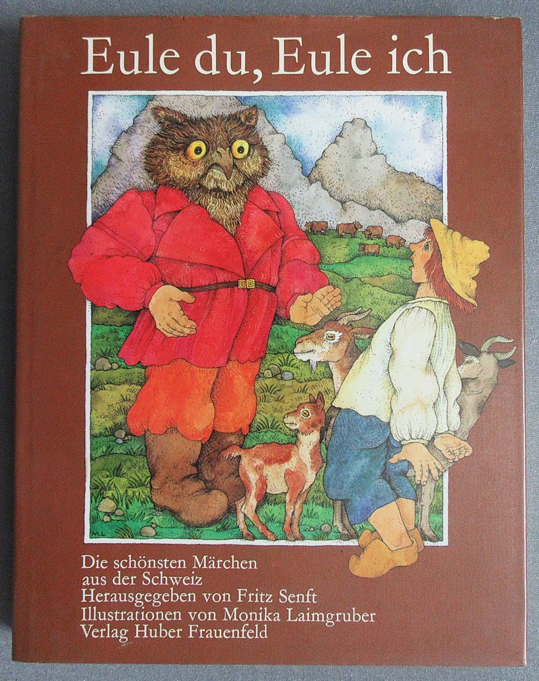 Libri: Eule du, Eule ich - Die schönsten Märchen aus der Schweiz – Usato da Auenstein venduto da Padabimbim